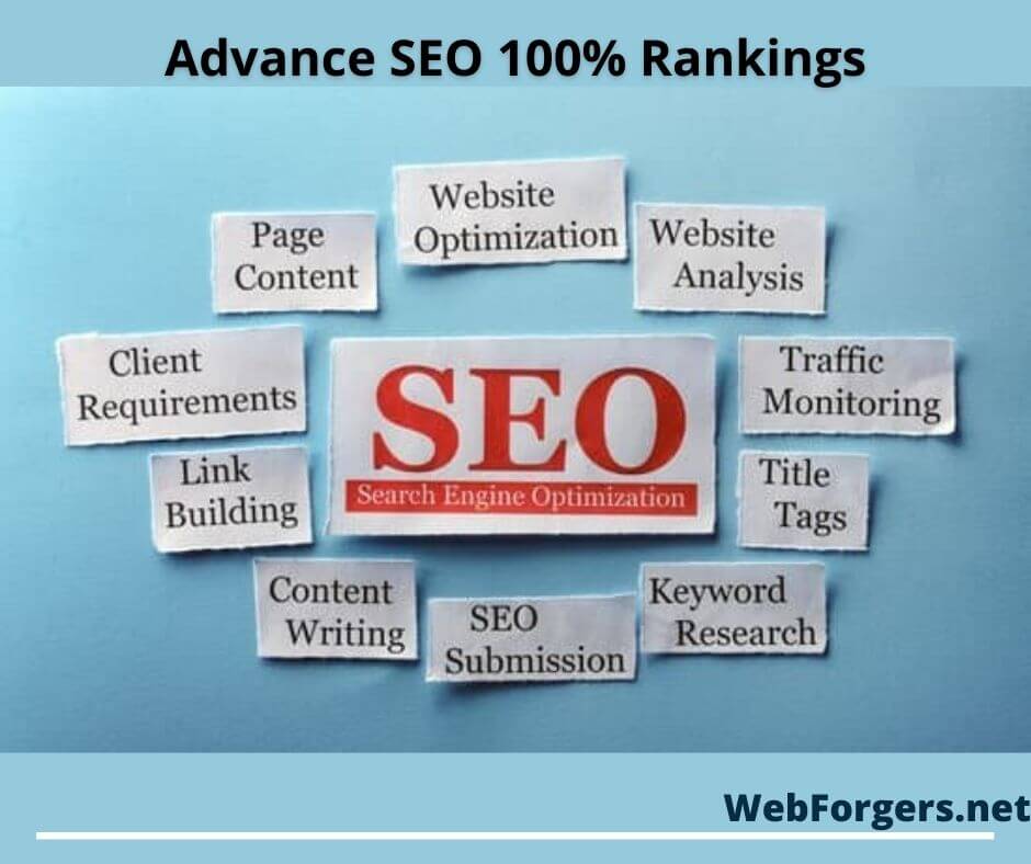 SEO (Search engine Optimization) WebForgers.net