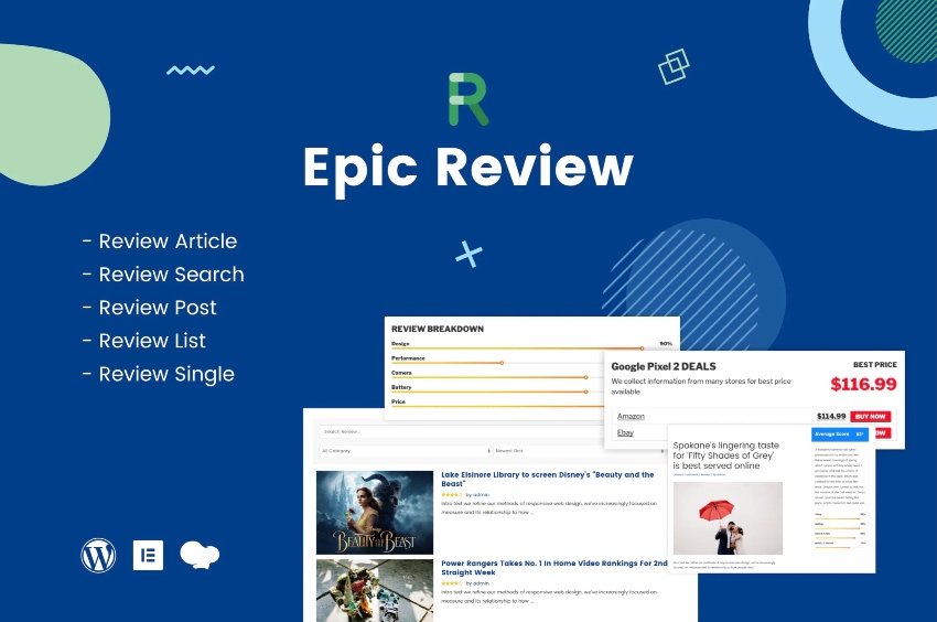 Epic Review - WordPress Plugin