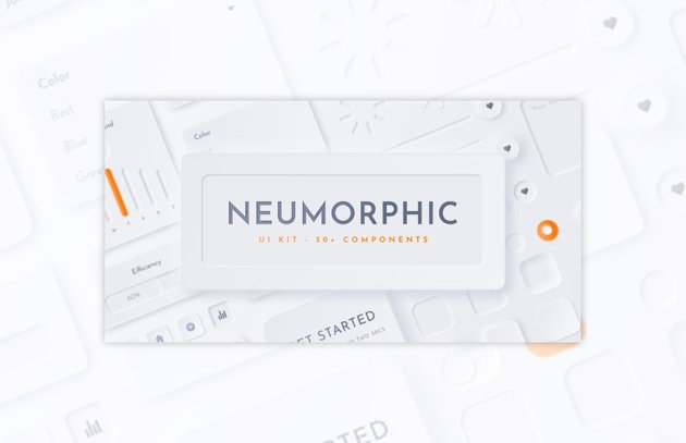 Neumorphic UI Kit - Neu 