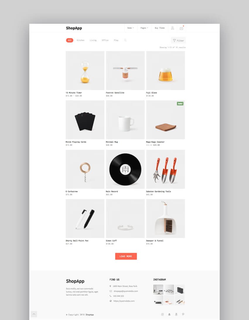 ShopApp - E-Commerce Theme for Small Business WordPress Sites