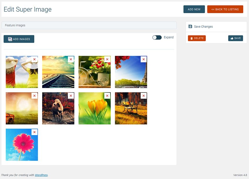 Super Carousel - Responsive WordPress Plugin