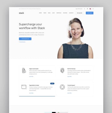 Stack - Multi-Purpose WordPress Theme with Variant Page Builder  Visual Composer