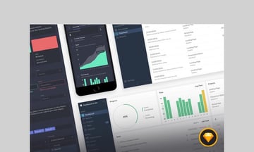 Dashboard UI Kit by uiuxassets