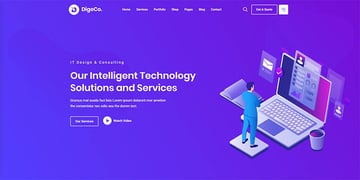 Digeco  Startup Agency WordPress Theme