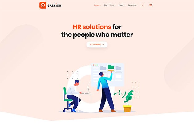 Sassico Multipurpose Saas Startup Agency WordPress Theme