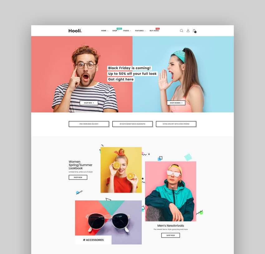Hooli - Clean Responsive Shopify AR Theme