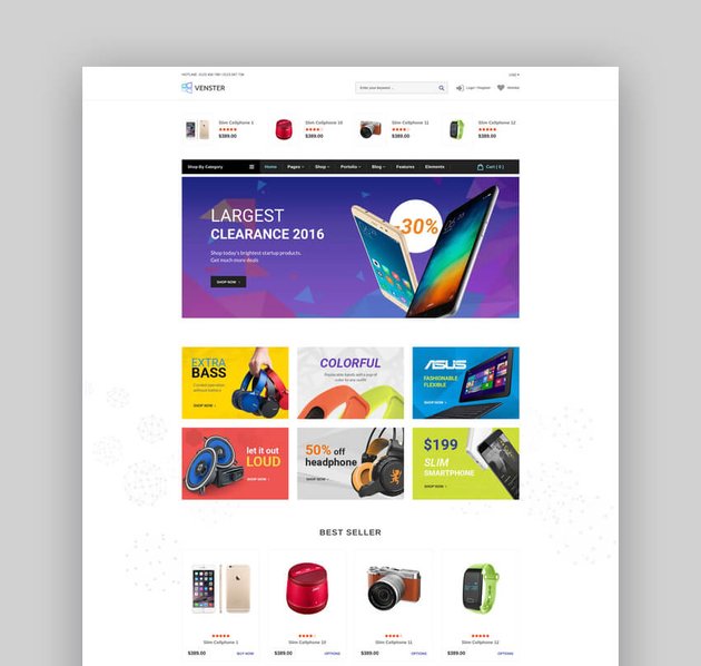 Venster - Computer Store Sectioned Responsive Shopify Theme