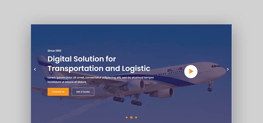 Ferry Logistics Transportation WordPress