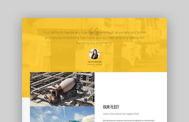 Wheelco Transport Logistics WordPress Theme