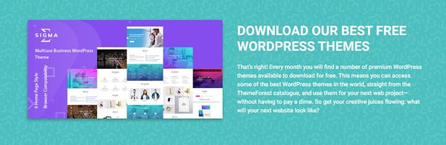 Free WordPress Themes From ThemeForest