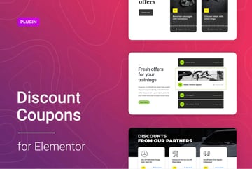 Discount Coupons for Elementor