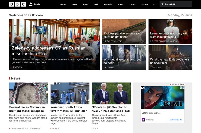 bbc.com card ui example