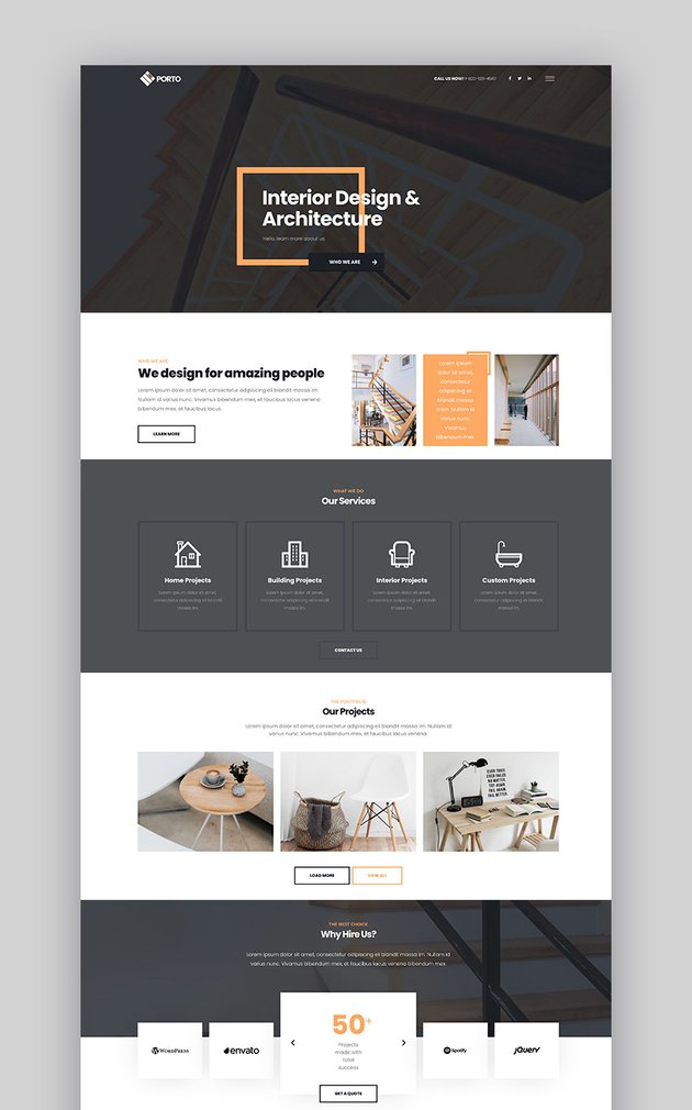 Porto - Multipurpose Responsive HTML Template
