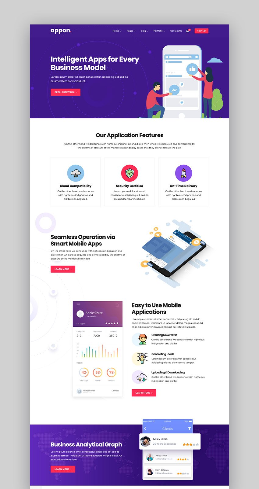 Appon WordPress Theme for SaaS