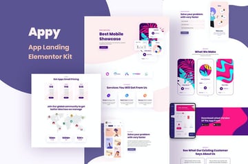 Appy - Elementor Landing Page Template Kit