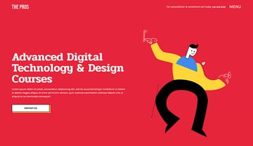 elementor templates interactive homepage