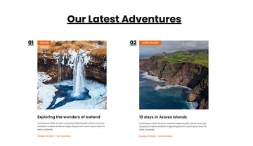elementor templates blog