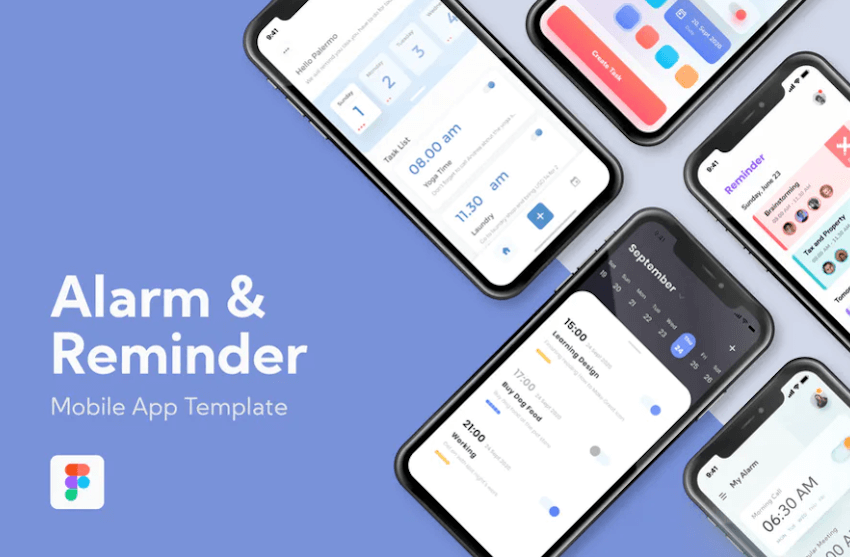 Alarm & Reminder - Mobile App Template