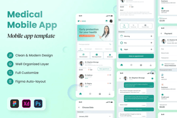 HiDoc - Medical Mobile App Template