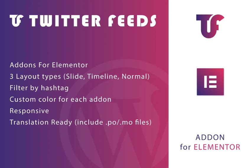 Twitter Feeds for Elementor WordPress Plugin