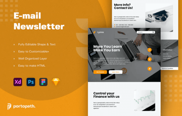 Email Newsletter - Figma Email Template
