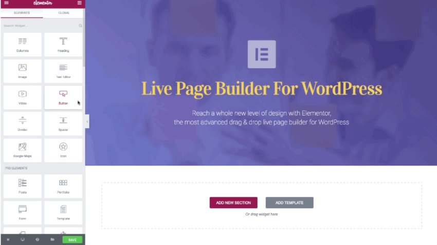 Elementor Page Builder 