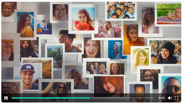 Community - Multi Photo Frames Logo Opener