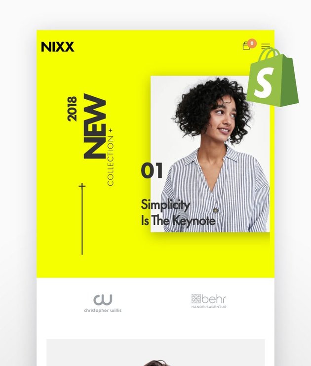 NIXX—Minimal and Clean Fashion Boutique Shopify Theme