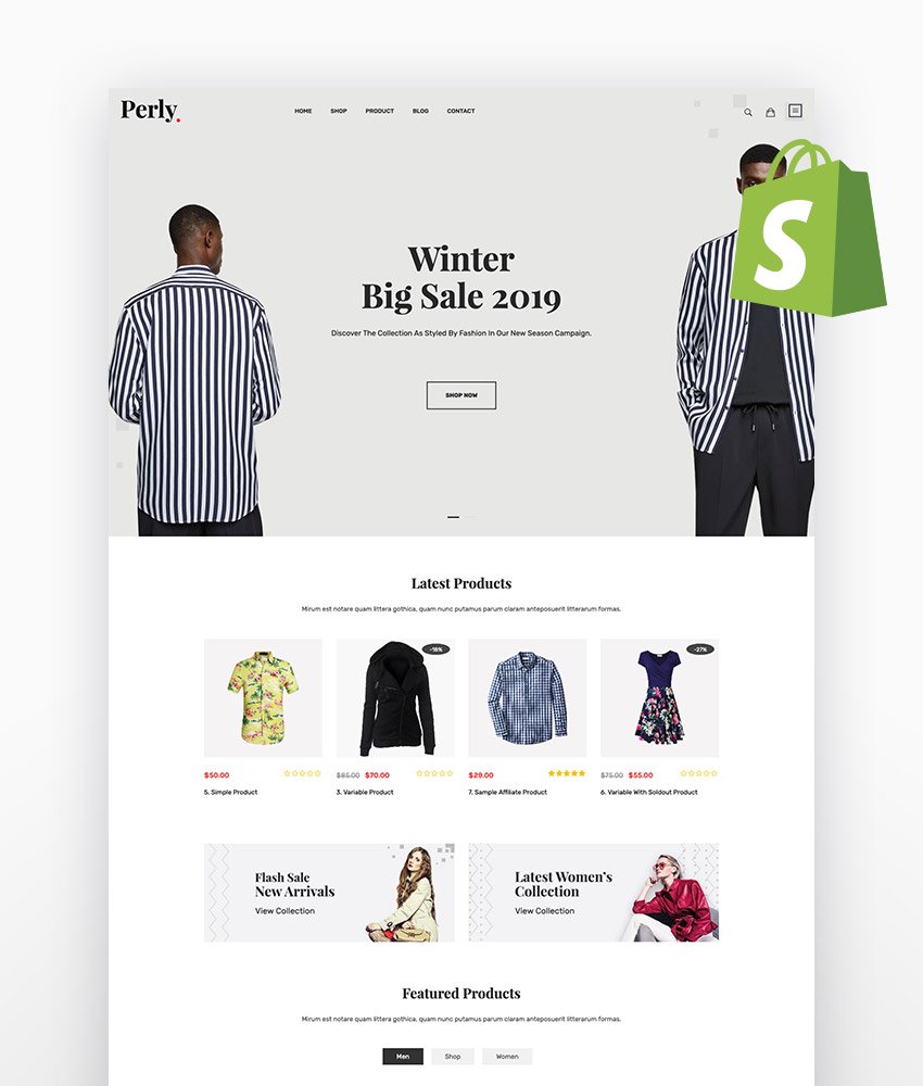 Perly Fashion Shopify Theme