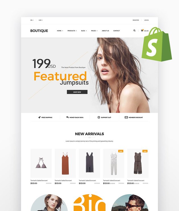 Boutique Multi-store Responsive Shopify Theme