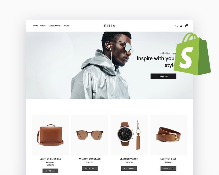 Shia Shopify Fashion Stores Theme Download