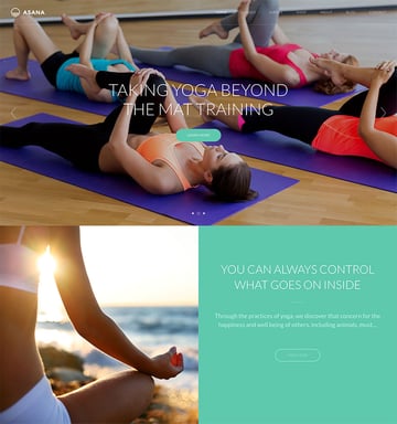 Asana - Sport and Yoga WordPress Theme