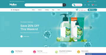 Malon - Stunning Shopify theme for health shops