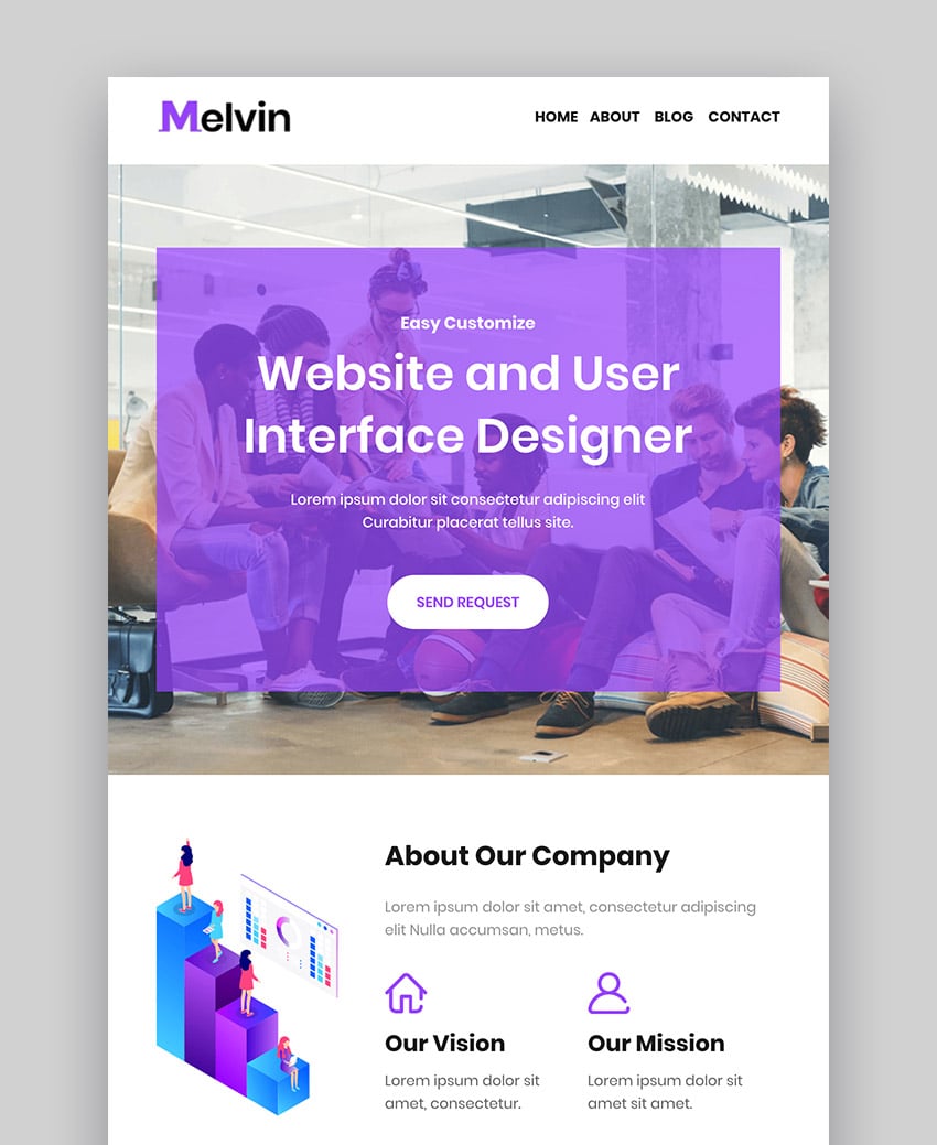Melvin Agency Email Newsletter Design