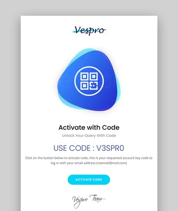 Vespro Email Newsletter Design