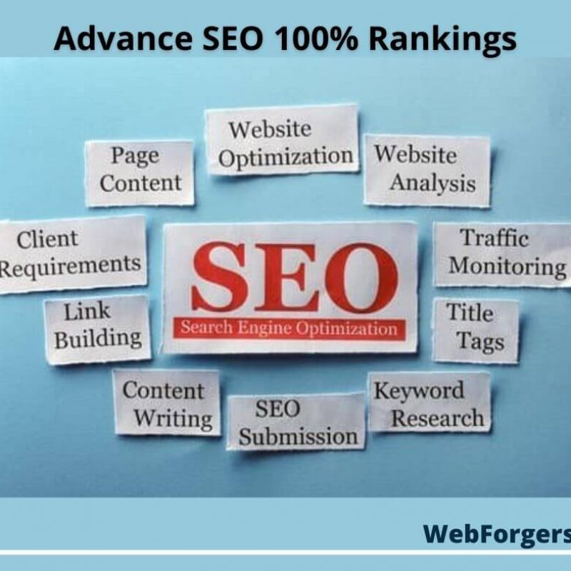 SEO (Search engine Optimization) WebForgers.net