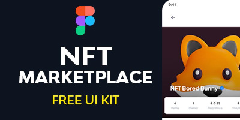 Free Figma UI Kit: NFT Marketplace App