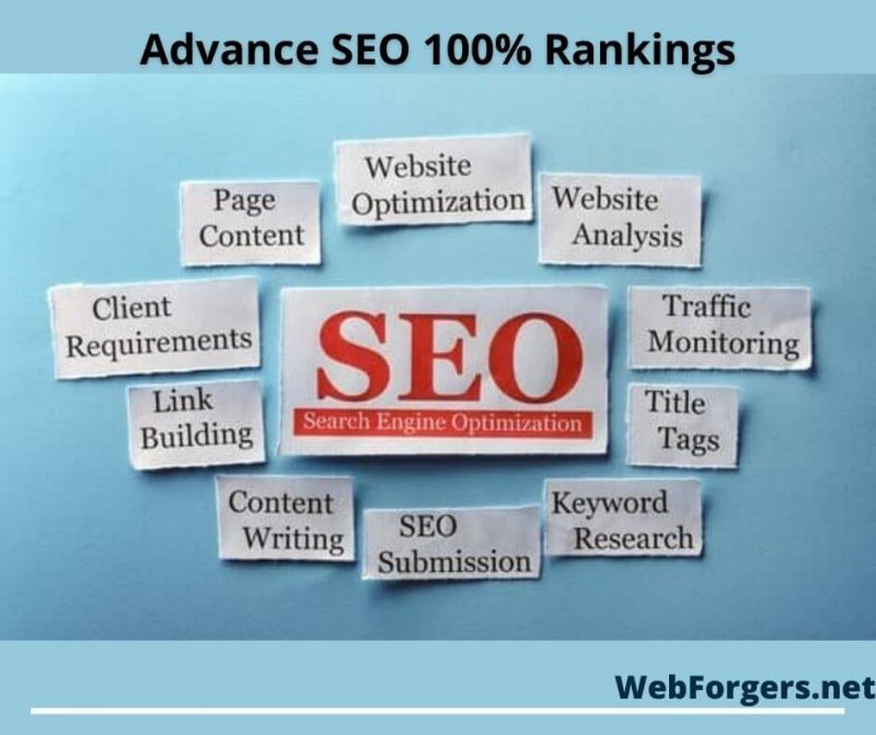 SEO (Search engine Optimisation) WebForgers.net SEO (Search engine Optimization) WebForgers.net